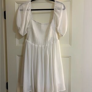 Ardene White Textured Dress